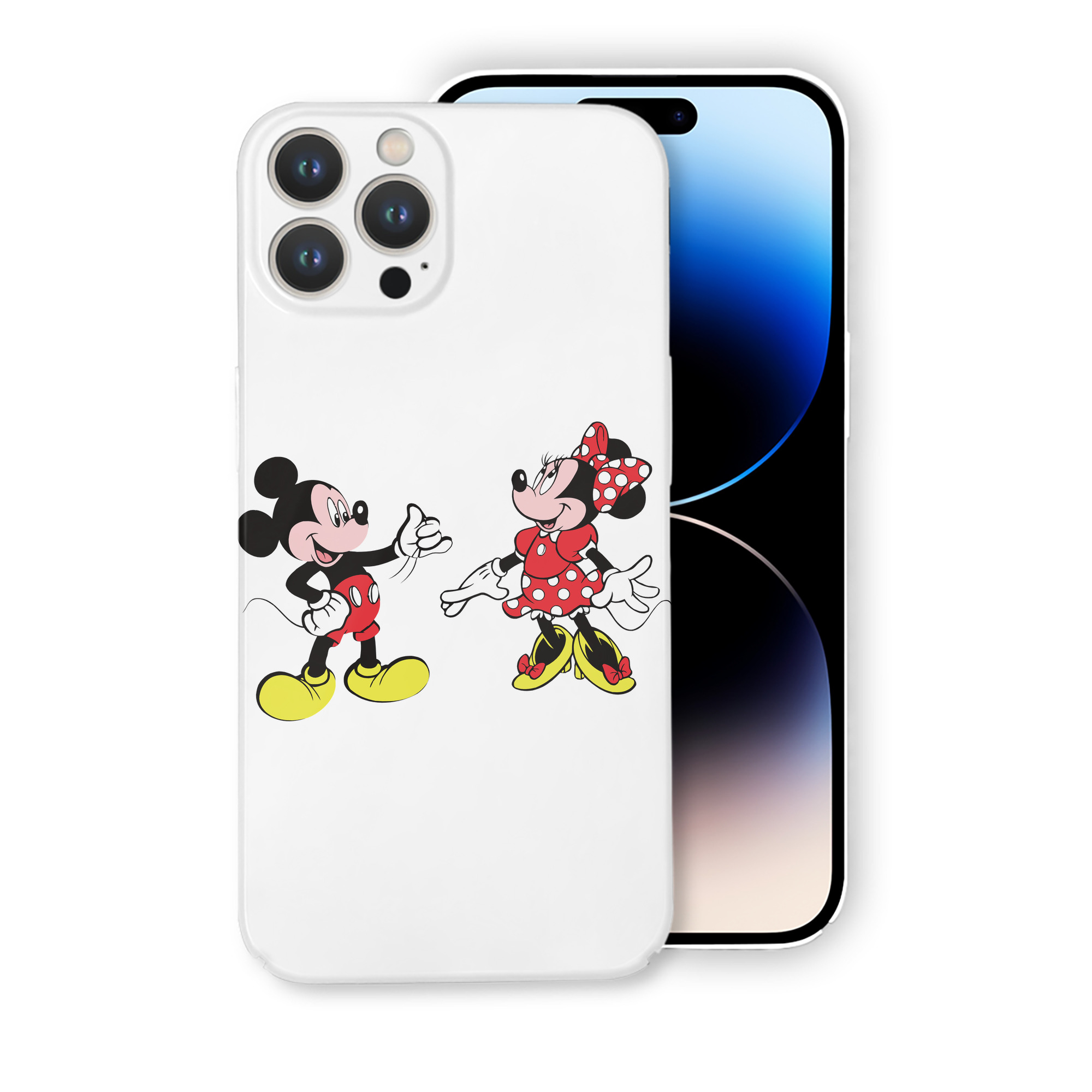 （画像用） ミッキーマウス Mickey Mouse 【iPhone 14シリーズ対応】ハードケース
